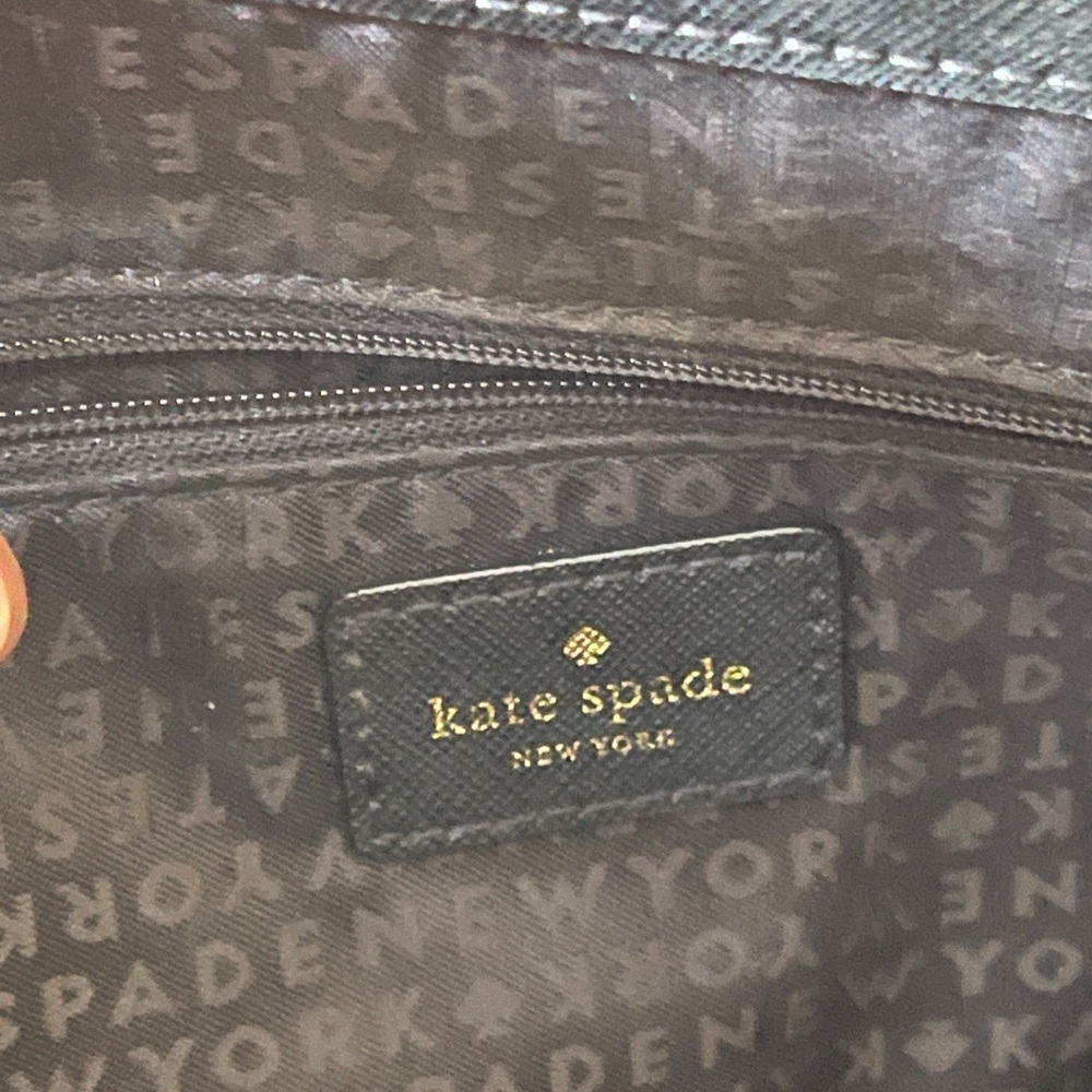 Kate Spade Lilah leather black satchel bag - Picture 4 of 8